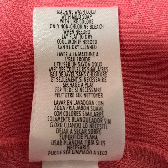 Casual Corner peach sleeveless tank - Picture 6 of 6